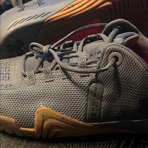 Under Armour Reign Men's Athletic Shoes in Gray and Orange